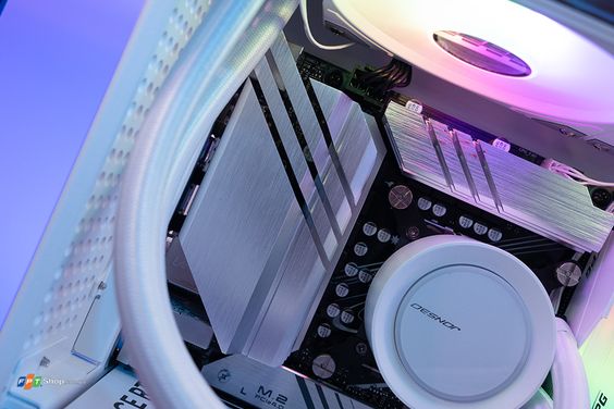 PC Gaming E-Power Crystal White i7 12700F | Giá rẻ, góp 0%