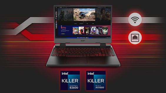 Kết nối Acer Nitro 5 Tiger 2022