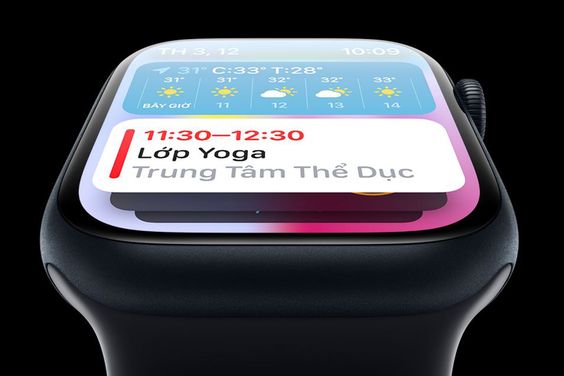 Apple Watch Series 9 GPS + Cellular 45mm viền nhôm dây vải (ảnh 6)