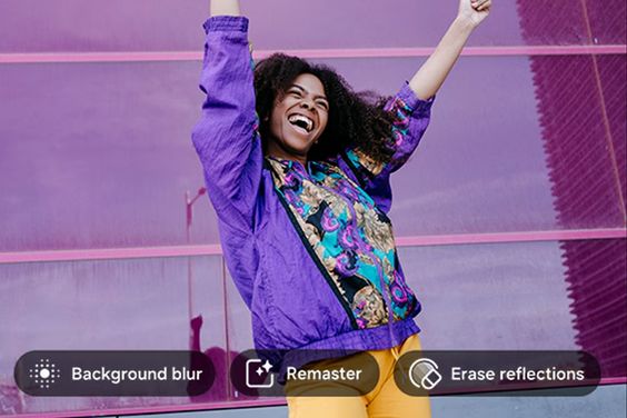 Công cụ chỉnh ảnh Samsung Galaxy A55