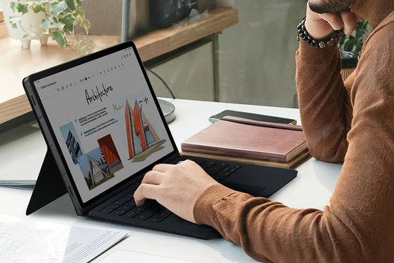 Bao da kèm bàn phím (Pad chuột) Galaxy Tab S9 Plus - hình 1