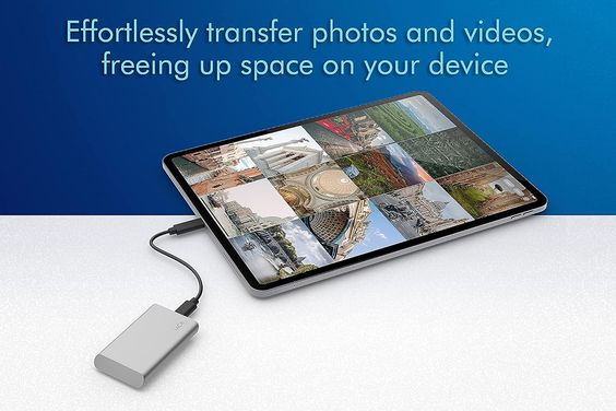 Ổ cứng ngoài SSD Lacie Portable 500GB USB-C - hình 3