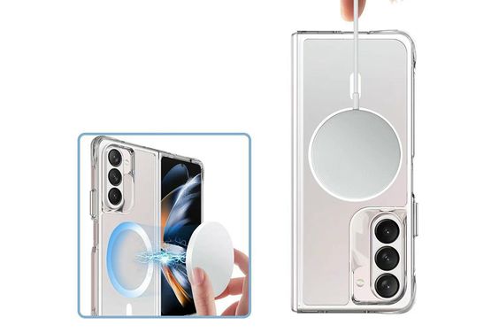 Ốp Lưng Magsafe Samsung Galaxy Z Fold5 Silicone - hình 2