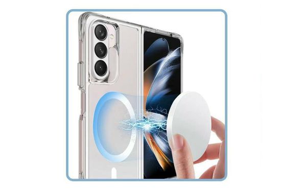 Ốp Lưng Magsafe Samsung Galaxy Z Fold5 Silicone - hình 3