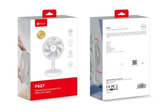 Quạt sạc để bàn ProOne FS27 - hình 1