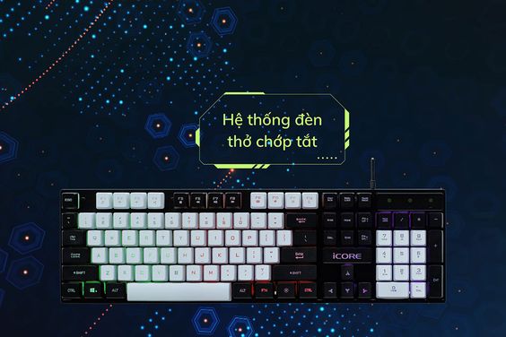 Bàn phím có dây iCore ICK03 - hình 1