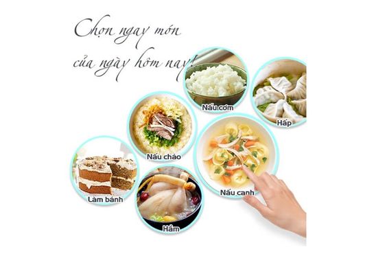 Nồi cơm điện tử Sharp 1.8 lít KS-COM19V - hình 2