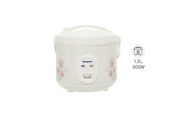 Nồi cơm điện Kangaroo 1.2 lít KG12RC1 nấu cơm nhanh chín