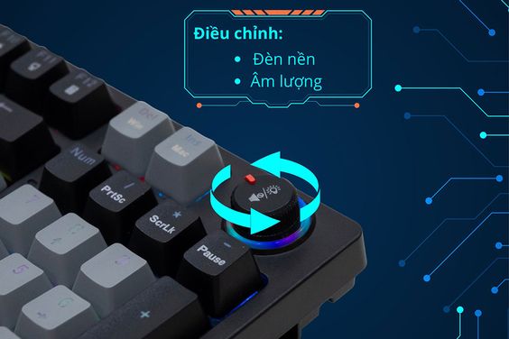 Bàn phím cơ không dây iCore G981 - hình 4