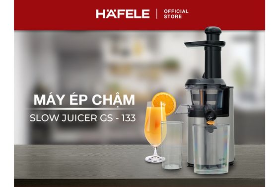 Máy ép chậm Hafele GS-133N bảo toàn hương vị