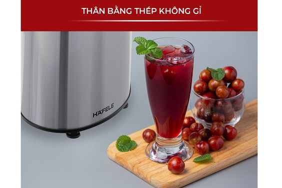 Máy ép chậm Hafele GS-133N đảm bảo vệ sinh