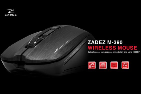 Chuột không dây ZADEZ M390 - hình 1