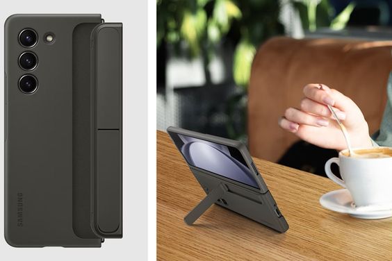 Ốp lưng Samsung Galaxy Z Fold5 kèm dây đeo - hình 1