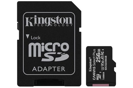 Thẻ nhớ Kingston 256GB microSDXC Canvas Select Plus - hình 2