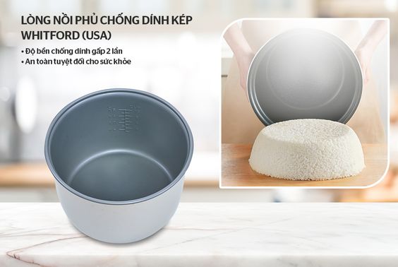 Phủ lớp chống dính Whiteford cao cấp