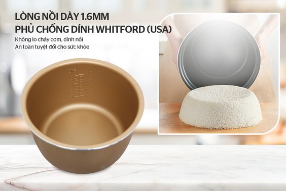 Nồi cơm điện Sunhouse 1 lít SHD8208C - hình 2