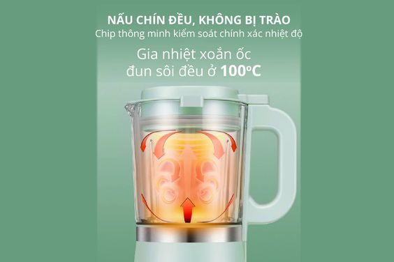 Máy làm sữa hạt đa năng Mishio MK316 - hình 4