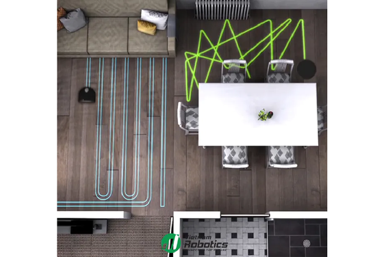 Robot hút bụi Neato Botvac Connected D401 di chuyển thông minh