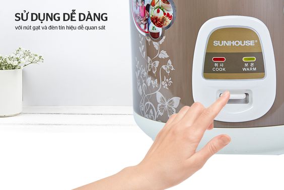 Nồi cơm điện Sunhouse 1.8 lít SHD8616  - hình 5