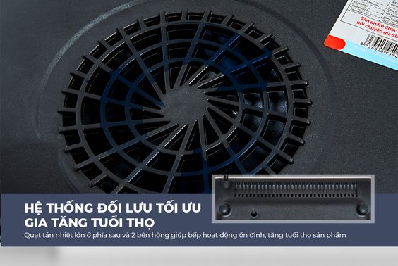 Bếp từ đơn Sunhouse SHD6869 lò sưởi tối ưu