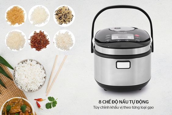 Nồi cơm điện tử Sunhouse MAMA 1.8 lít SHD8903 - hình 3