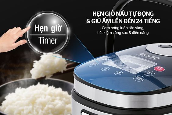 Nồi cơm điện tử Sunhouse MAMA 1.8 lít SHD8903 - hình 4