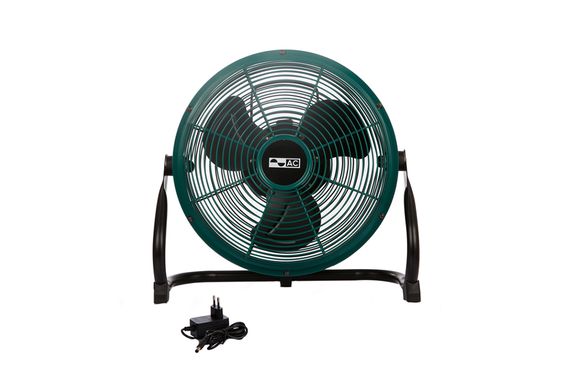 Quạt sạc AC ARF01D103 nổi bật với gam màu xanh thời thượng