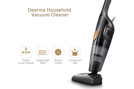 Máy hút bụi cầm tay Deerma DX115C nhỏ gọn, hiện đại