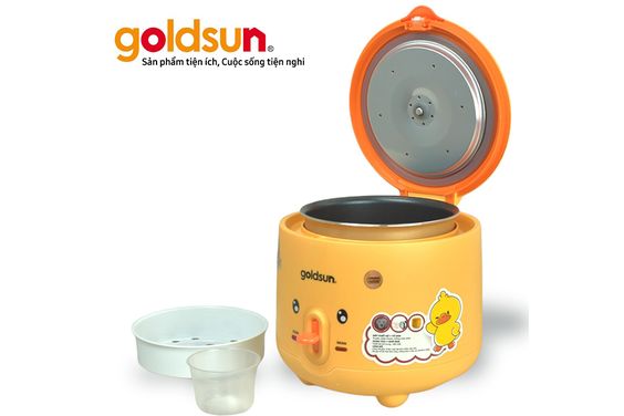 Nồi cơm điện Goldsun 1 lít GRC5020 nhỏ gọn tiện dụng