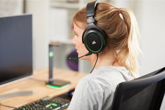 Tai nghe chơi game CORSAIR HS50 Pro Stereo (1)