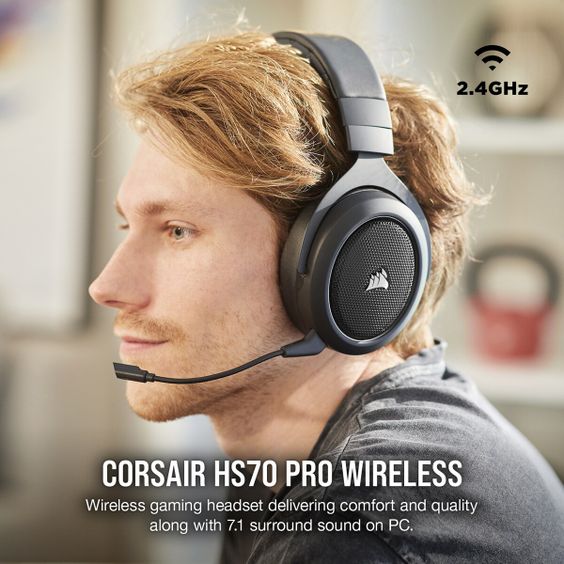 Tai nghe không dây Corsair HS70 PRO