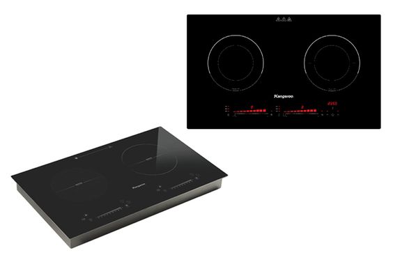 Bếp điện từ đôi Kangaroo KG868i thiết kế sang trọng