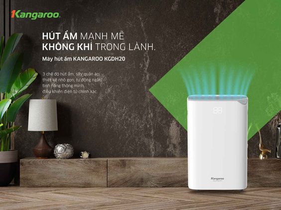 Chế độ hút máy hút ẩm Kangaroo KGDH20