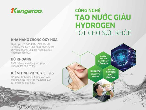 Kangaroo 7 lõi KG10A10S tạo nước giàu kiềm