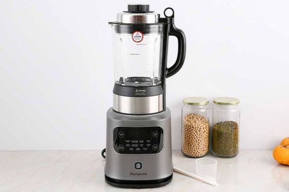 Máy làm sữa hạt đa năng Kangaroo KG175HB1 có thiết kế hình trụ suông