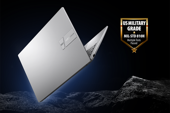 Asus Vivobook 14 X1404ZA-NK389W đạt chuẩn độ bền quân đội Mỹ