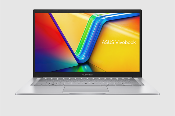 Laptop Asus Vivobook 14 X1404ZA-NK389W sở hữu màn hình 14 inch viền mỏng, tấm nền IPS