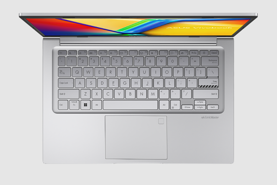 Laptop Asus Vivobook 14 X1404ZA-NK389W có bàn phím hành trình sâu, gõ thoải mái