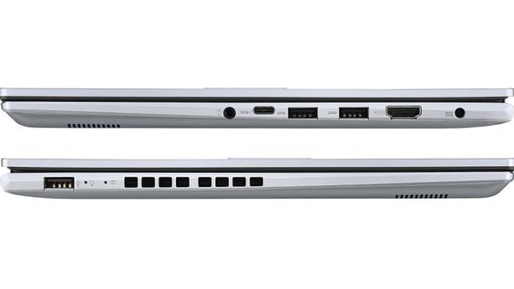 Asus Vivobook A1505VA-L1491W hỗ trợ nhiều cổng giao tiếp ở 2 bên thân máy