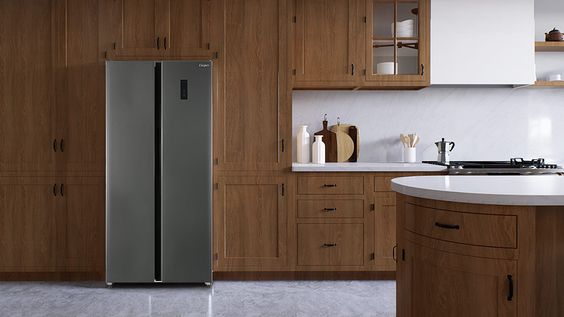 Tủ lạnh Casper Inverter Side by Side 458 lít RS-460PG sở hữu thiết kế hiện đại, sang trọng