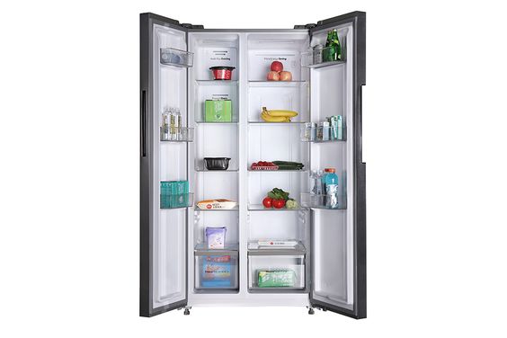 Tủ lạnh Casper Inverter Side by Side 458 lít RS-460PG có tổng dung tích sử dụng là 458 lít