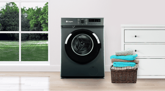 Máy giặt cửa trước Casper Inverter 8.0 Kg WF-8VG1 sở hữu thiết kế hiện đại