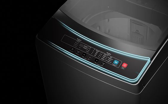 Máy giặt cửa trên Casper Inverter 8.5 Kg WT-85NG1 có bảng điều khiển tiếng Việt