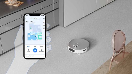 Deebot T20 Omni DLX23 điều khiển từ xa với ứng dụng Ecovacs Home