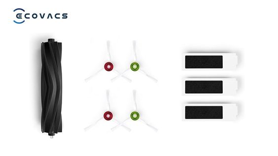 Hộp phụ kiện Ecovacs Deebot T20 Omni gồm đầy đủ phụ kiện