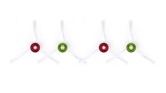 Chổi cạnh trong hộp phụ kiện Ecovacs Deebot T20 Omni