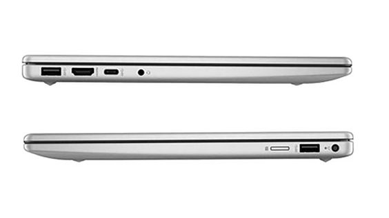 Laptop HP 14-ep0112TU được trang bị nhiều cổng giao tiếp thông dụng