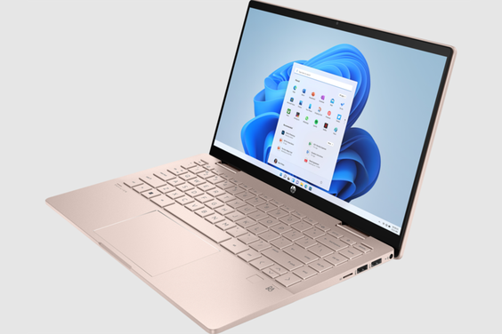 Laptop HP Pavilion X360 14-ek1049TU hỗ trợ đèn nền bàn phím