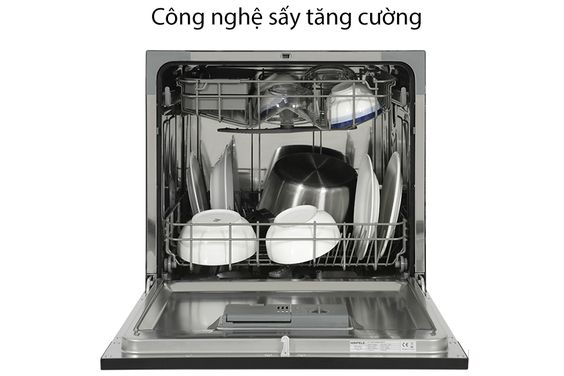 Máy rửa bát 8 bộ Hafele HDW-T5531B có chế độ sấy tăng cường