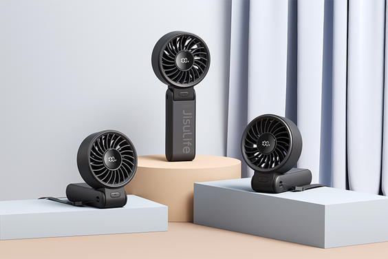 Quạt sạc cầm tay Jisulife LIFE7 (hình 2)